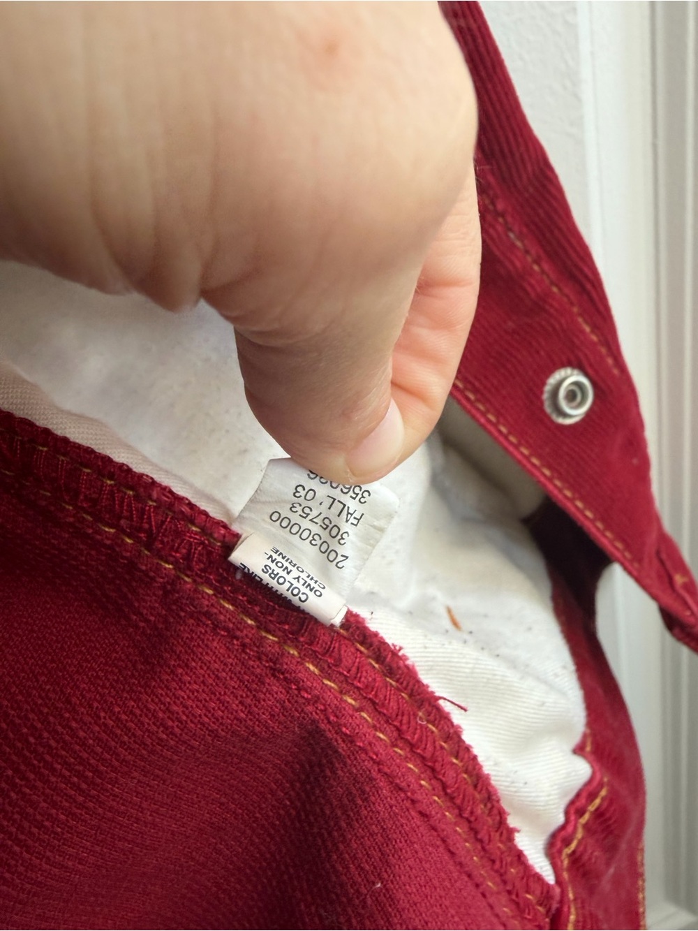 Red Gap corduroy jacket - Picture 5 of 6